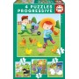 Puzzle Educa animali da fattoria 6-9-12-16 pezzi - Puzzles Educa
