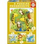 Puzzle Educa animali selvatici progressivi 12-16-20-25 pezzi - Puzzles Educa