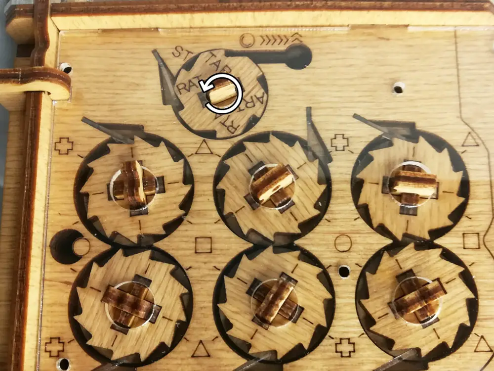 Cambridge Labyrinth – Ripristino – Rimontare la cluebox