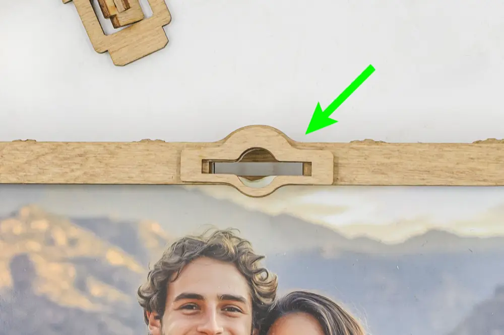 CLUEFRAME – Configurazione – Montaggio dei supporti e dell'inserto di blocco